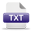text txt file